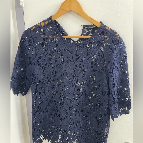 Vintage Zara lace shirt - Picture 2 of 5